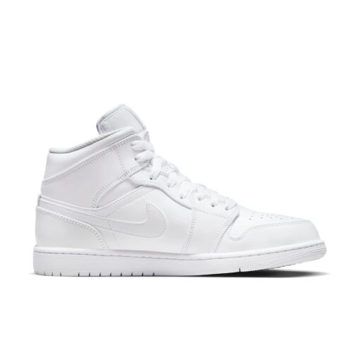 Air Jordan 1 Mid 'Triple White' 2022 554724-136