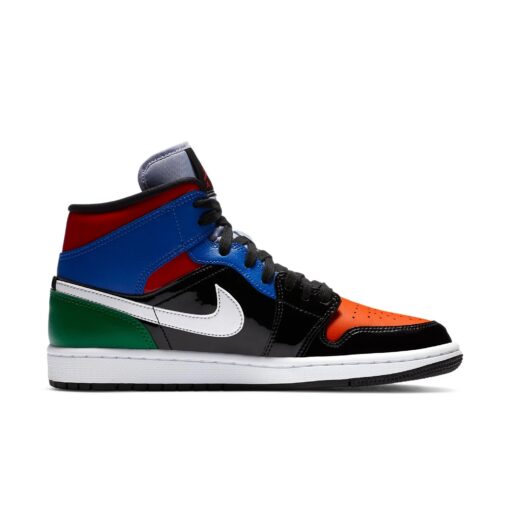 (WMNS) Air Jordan 1 Mid SE 'Multi Patent' CV5276-001