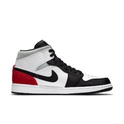 Air Jordan 1 Mid SE 'Red Black Toe' 852542-100