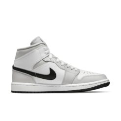 (WMNS) Air Jordan 1 Mid 'Grey Fog' BQ6472-015
