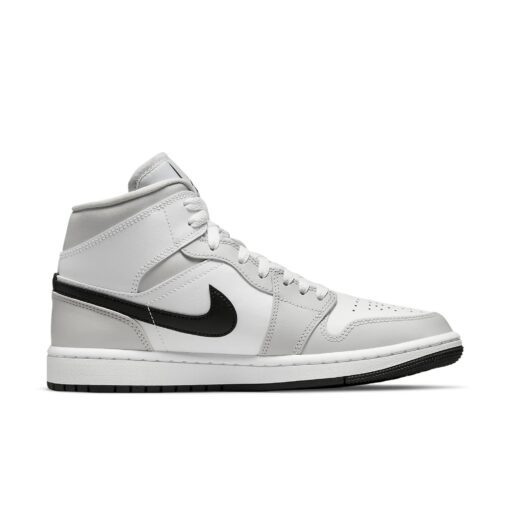 (WMNS) Air Jordan 1 Mid 'Grey Fog' BQ6472-015