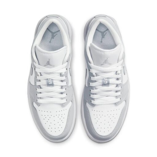 (WMNS) Air Jordan 1 Low 'White Wolf Grey' DC0774-105