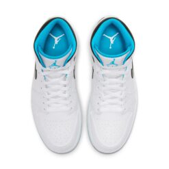 Air Jordan 1 Mid 'Laser Blue' 554724-141