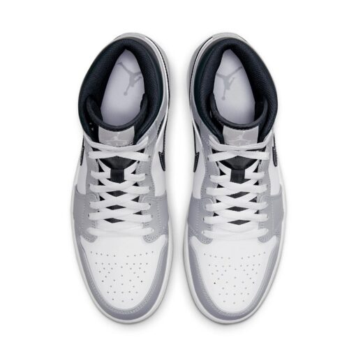 Air Jordan 1 Mid 'Light Smoke Grey' 554724-078