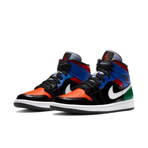 (WMNS) Air Jordan 1 Mid SE 'Multi Patent' CV5276-001