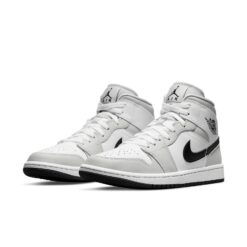 (WMNS) Air Jordan 1 Mid 'Grey Fog' BQ6472-015