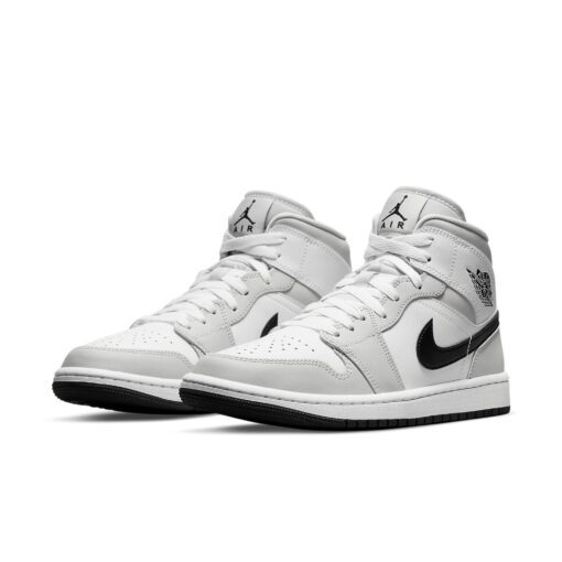 (WMNS) Air Jordan 1 Mid 'Grey Fog' BQ6472-015