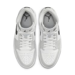 (WMNS) Air Jordan 1 Mid 'Grey Fog' BQ6472-015