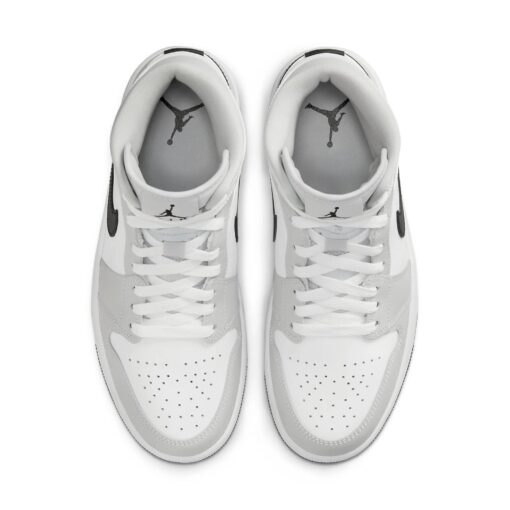 (WMNS) Air Jordan 1 Mid 'Grey Fog' BQ6472-015