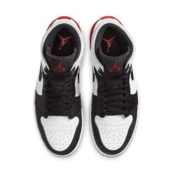 Air Jordan 1 Mid SE 'Red Black Toe' 852542-100
