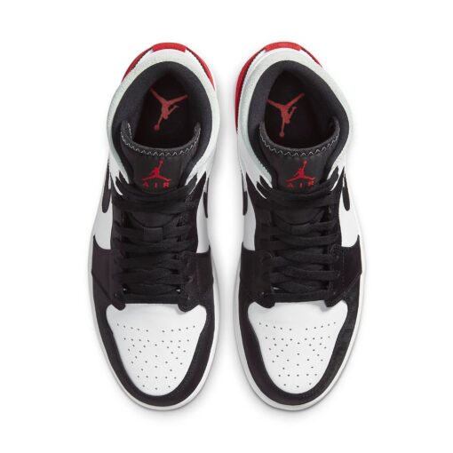 Air Jordan 1 Mid SE 'Red Black Toe' 852542-100