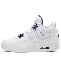 (GS) Air Jordan 4 Retro 'Purple Metallic' 408452-115