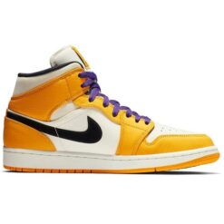 Air Jordan 1 Mid 'Lakers Gold' 852542-700