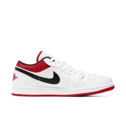 Air Jordan 1 Low 'White University Red' 553558-118