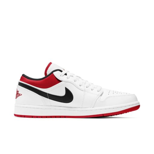 Air Jordan 1 Low 'White University Red' 553558-118