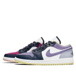 (WMNS) Air Jordan 1 Low SE 'Mismatched - Purple Magenta' DJ4342-400