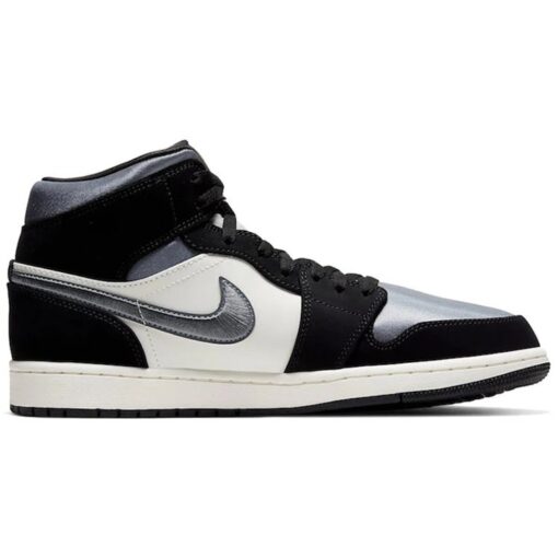 Air Jordan 1 Mid SE 'Satin Smoke Grey' 852542-011