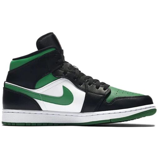 Air Jordan 1 Mid 'Green Toe' 554724-067