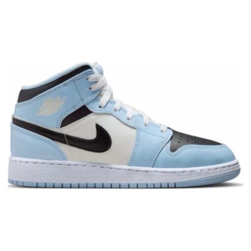 (GS) Air Jordan 1 Mid 'Ice Blue 2022' 555112-401