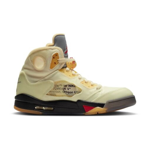 Air Jordan 5 x Off-White SP 'Sail' DH8565-100
