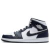 Air Jordan 1 Mid 'Obsidian White' 554724-174