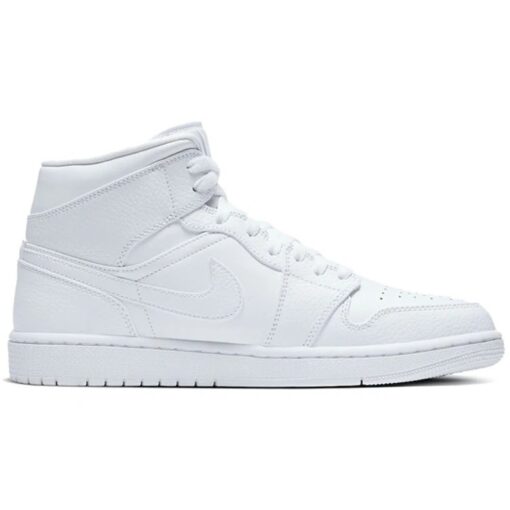 Air Jordan 1 Mid 'Triple White 2020' 554724-130