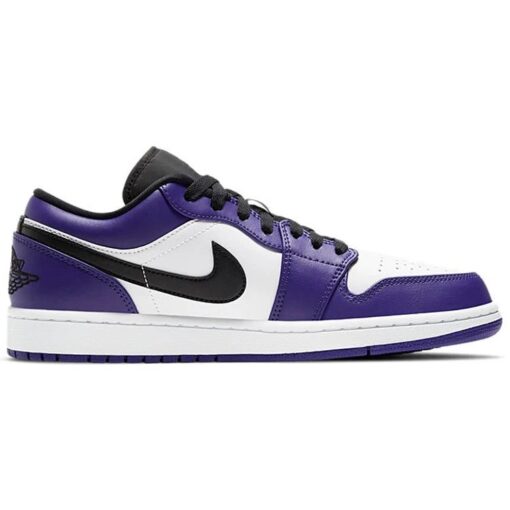 Air Jordan 1 Low 'Court Purple White' 553558-500