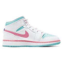 (GS) Air Jordan 1 Mid 'Digital Pink' 555112-102