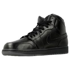 Air Jordan 1 Mid 'Black' 554724-021