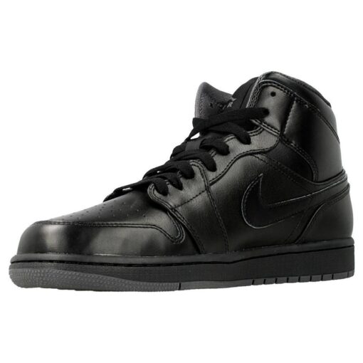 Air Jordan 1 Mid 'Black' 554724-021