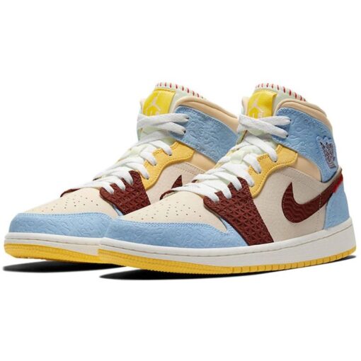 Air Jordan 1 Mid SE x Maison Chateau Rouge 'Fearless' CU2803-200