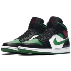Air Jordan 1 Mid 'Green Toe' 554724-067