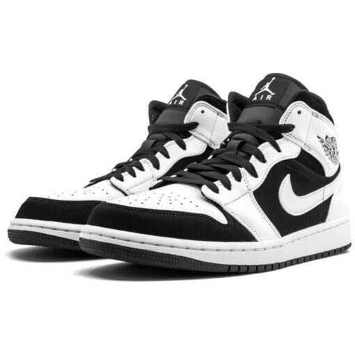 Air Jordan 1 Retro Mid 'Tuxedo' 554724-113