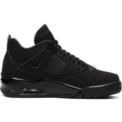 (GS) Air Jordan 4 Retro 'Black Cat' 2020 408452-010
