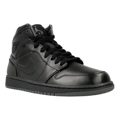 Air Jordan 1 Mid 'Black' 554724-021