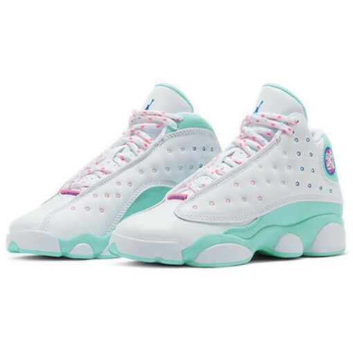 (GS) Air Jordan 13 Retro 'Aurora Green' 439358-100