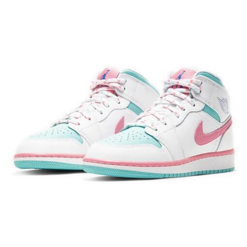 (GS) Air Jordan 1 Mid 'Digital Pink' 555112-102