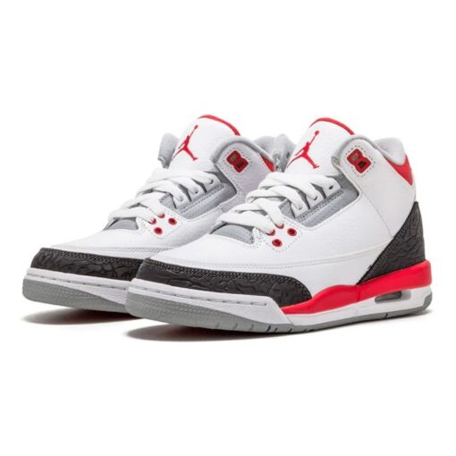 (GS) Air Jordan 3 Retro 'Fire Red' 2013 398614-120