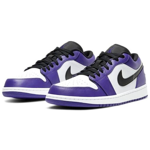 Air Jordan 1 Low 'Court Purple White' 553558-500