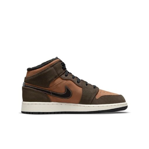 (GS) Air Jordan 1 Mid SE 'Earth Tone' DC7248-200