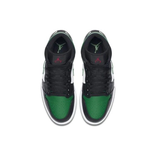 Air Jordan 1 Mid 'Green Toe' 554724-067