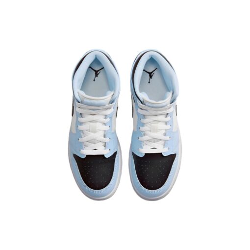 (GS) Air Jordan 1 Mid 'Ice Blue 2022' 555112-401