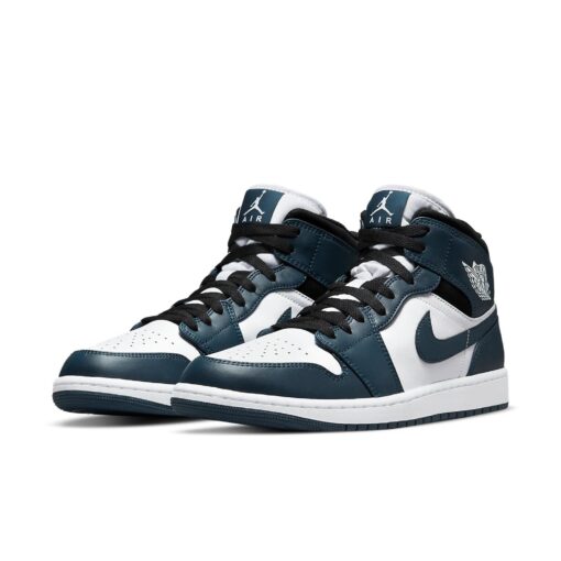 Air Jordan 1 Mid 'Armory Navy Dark Teal' 554724-411
