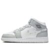 (GS) Air Jordan 1 Mid SE 'Swoosh Logo - Grey Camo' DD3235-100