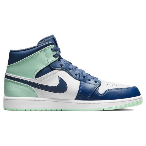 Air Jordan 1 Mid 'Blue Mint' 554724-413