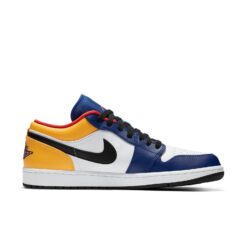 Air Jordan 1 Low 'White Deep Royal Blue' 553558-123