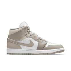 Air Jordan 1 Mid 'College Grey Linen' 554724-082