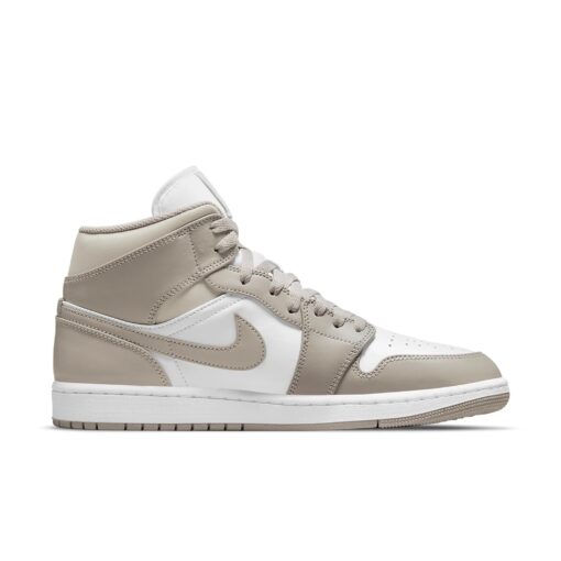 Air Jordan 1 Mid 'College Grey Linen' 554724-082