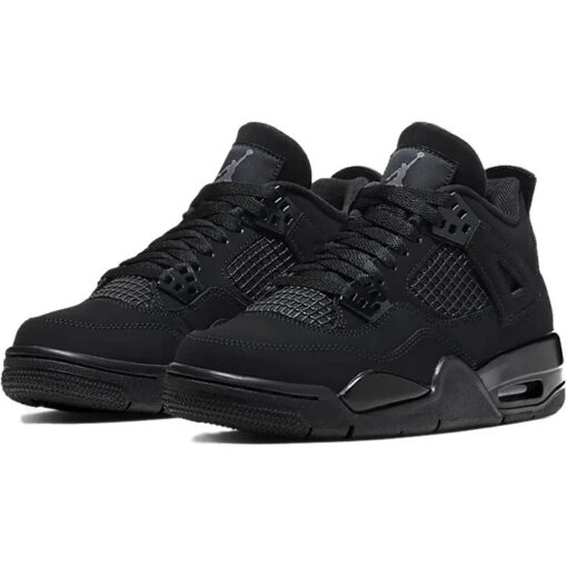 (GS) Air Jordan 4 Retro 'Black Cat' 2020 408452-010