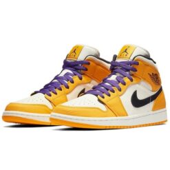 Air Jordan 1 Mid 'Lakers Gold' 852542-700